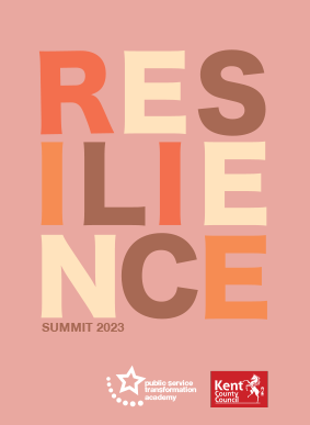 Kent County Council; Resilience Summit; Event identity and visual assets, 2023; image 1 of 7