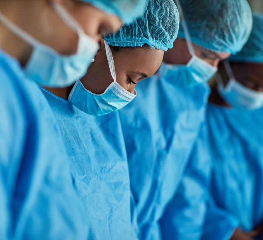 A hospital operating room